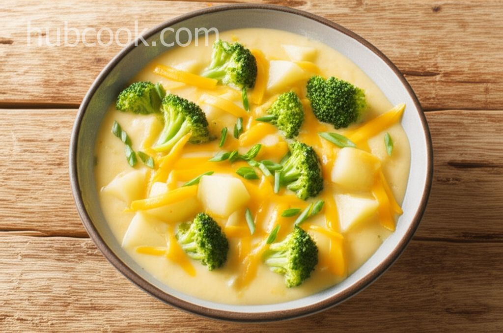 Potato, Broccoli and Cheese Soup